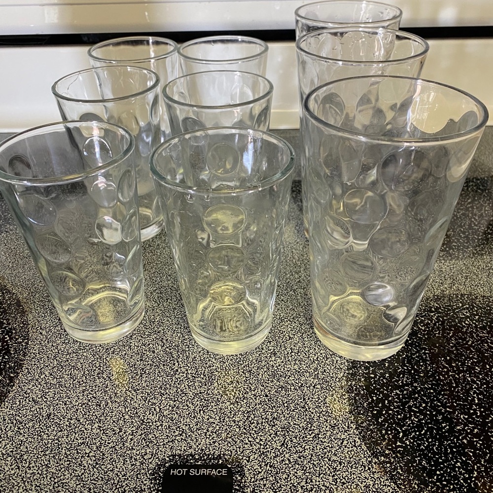 Drinking glasses